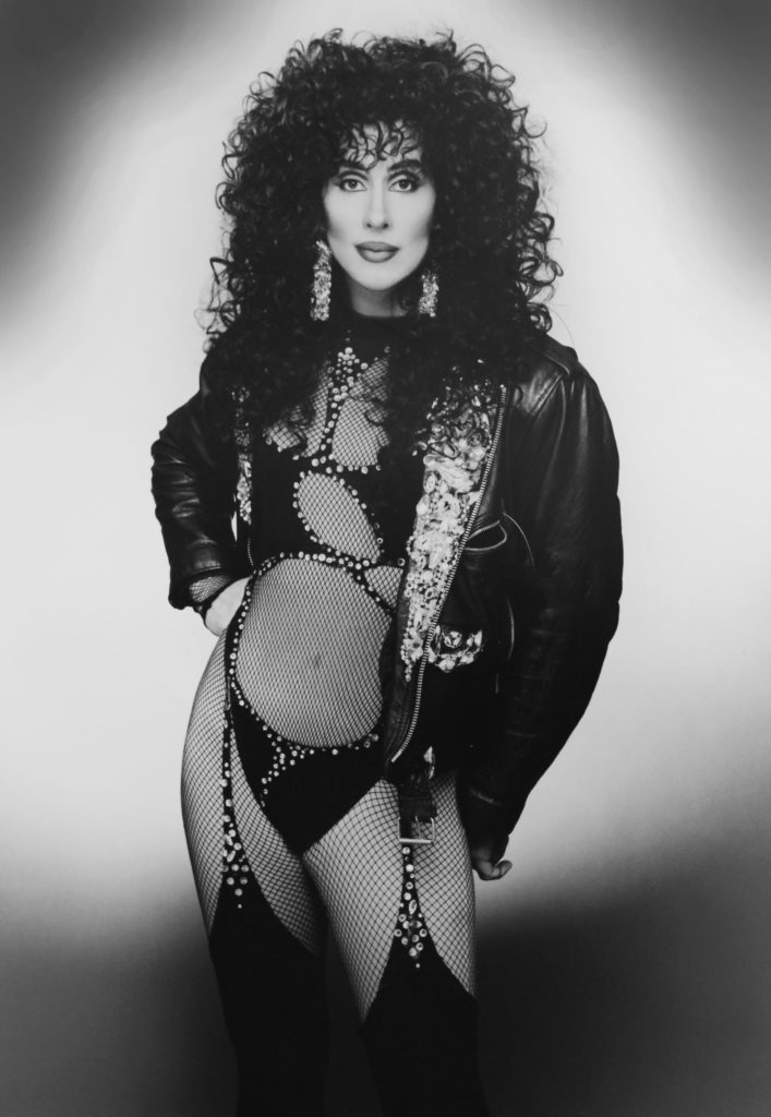 Devon Cass as 80's Cher-min